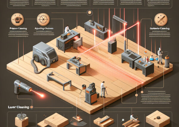 Laserreinigung von Holz in der Holzbankiraiherstellung