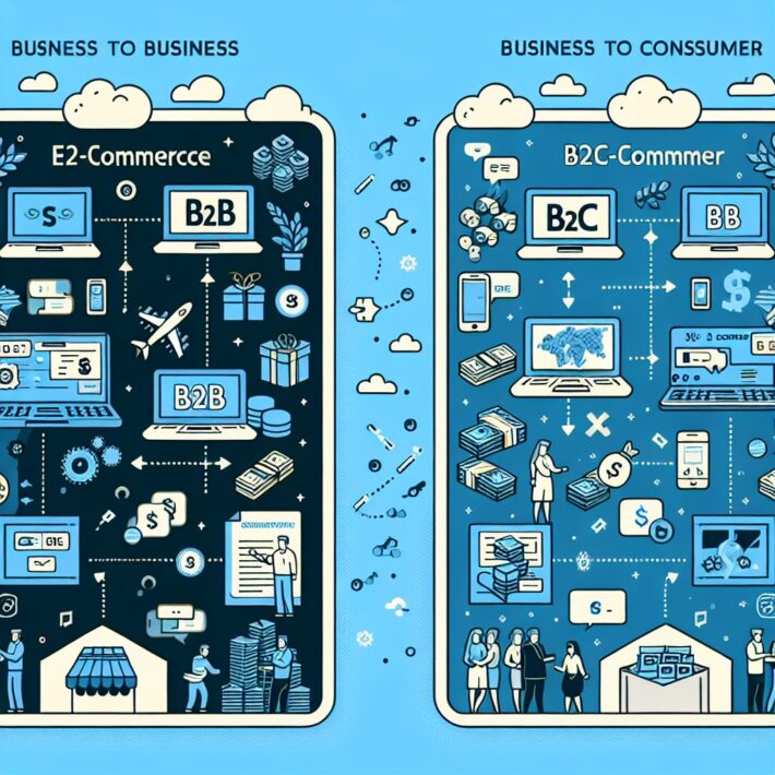Różnice e-commerce B2B a B2C