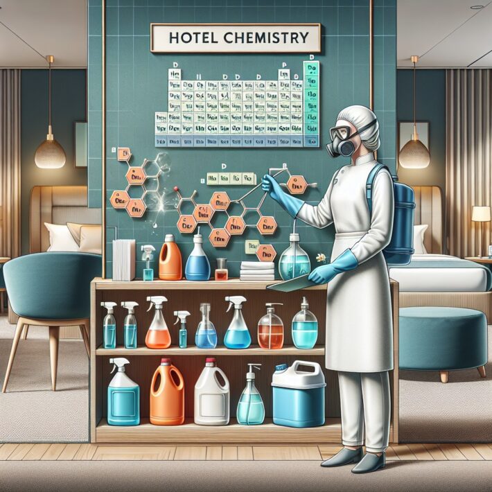 Chemia hotelowa do czyszczenia zasłon i rolet