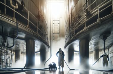 Czyszczenie zbiorników przemysłowych